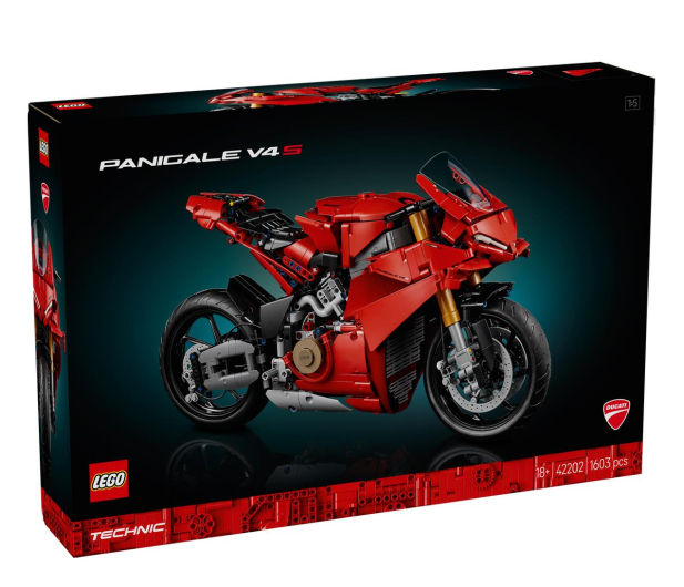 LEGO Technic 42202 Motocykl Ducati Panigale V4 S - 1298077 - zdjęcie 15